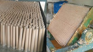 Complete Manufacturing Process of School Chalk Inside Factory  Chalk Piece making machine [upl. by Ennayd]