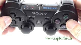 tutoriel Manette raptorfire PS3 [upl. by Dasa]