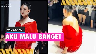 Naura Ayu Buka Suara Usai Insiden Jatuh di Runway JF3 [upl. by Elocyn]