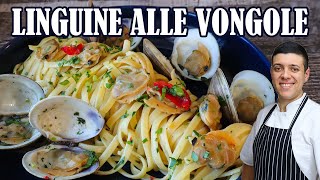 How to Make Linguine Alle Vongole  Recipe by Lounging with Lenny [upl. by Innus670]