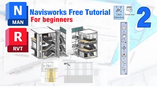 2 Navisworks 2025 Tutorial Navigation basics ✅ كورس نافيس ورك [upl. by Ashil]