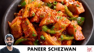 Schezwan Paneer Dry Recipe  होटल जैसा शेजवान पनीर घर पर  Chef Sanjyot Keer [upl. by Ilhsa]