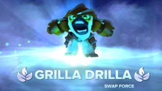 Grilla Drilla Gameplay Preview Skylanders Swap Force [upl. by Rastus]