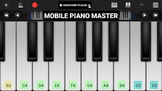 Dil Diya Hai Jaan Bhi Denge PianoPiano KeyboardPiano LessonsPiano Musiclearn piano OnlineMobile [upl. by Meuse]