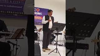 Zuban Pe Dard Bhari Dastan Singing in live show in Mumbai Sudarshan kaptiyal [upl. by Naynek]