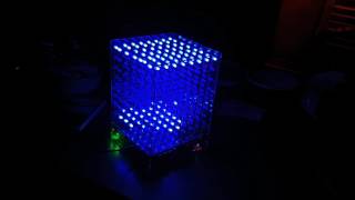 888 Led cube from banggoodcom [upl. by Adnauq]