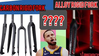 RIGID FORK‼️ Alloy ba o Carbon [upl. by Lanna]