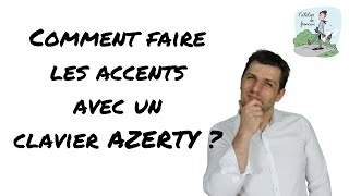 Comment faire les accents en français avec un clavier QWERTY [upl. by Kunkle]