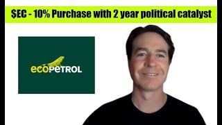 Ecopetrol  Buying when political blood in the streets and bonus of 1020 dividends [upl. by Releyks]