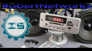 ICStation Mp3 Bluethoot 5v Module Review  RobertNetworks [upl. by Anatollo]