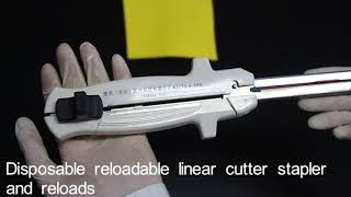 Disposable Reloadable Linear Cutter Stapler And Reloads Microcure [upl. by Homerus984]