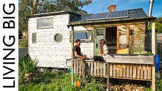 Reclaiming Home An OffGrid Tiny House Wonder In Wales 🏴󠁧󠁢󠁷󠁬󠁳󠁿 [upl. by Annaeerb858]