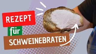 Muddis Schweinebraten Grundrezept [upl. by Anaerdna414]