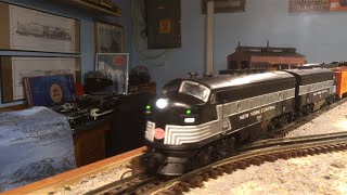 MTH Premier New York Central F3 Fast Freight [upl. by Eisinger]