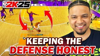 KEEPING THE DEFENSE HONEST ON NBA2K25 nba2k BEARDABEAST [upl. by Reece112]