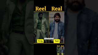 KGF Chapter 2  Cast Comparison kgf shorts yash [upl. by Salomi43]