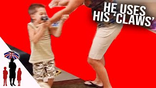 Boy Gets Violent During Playdate  Supernanny [upl. by Otilegna821]