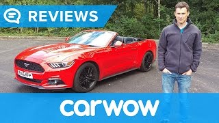 Ford Mustang Convertible 2018 indepth review  Mat Watson Reviews [upl. by Stromberg]