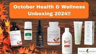 October Health amp Wellness Unboxing 2024 [upl. by Frager]