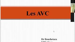 🔴Neurologie  AVC Les accidents vasculaires cérébraux [upl. by Dewar]