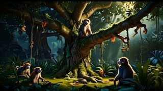 Bandar songs  monkey songs monkey 🐒 children cartoon song [upl. by Annoynek389]