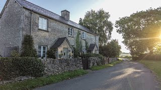 A Morning Quiet Stroll Through a Cotswold Village [upl. by Anabahs]