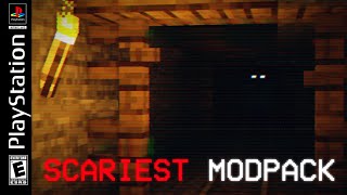 This is the scariest Minecraft modpack ever made  Minecraft PS1 Edition [upl. by Kindig854]