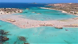 ELAFONISI BEACH CHANIA CRETE GREECE [upl. by Ramraj]