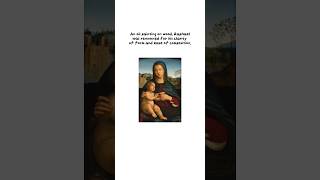 RoboDad Raphael Sanzio  Madonna and Child With Book youtubeshorts [upl. by Ahsienom]