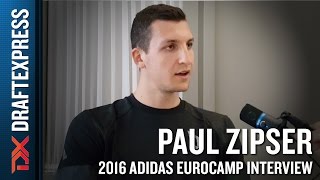 Paul Zipser 2016 Adidas Eurocamp Interview and Highlights [upl. by Lenad391]