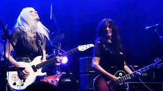 Girlschool Live in Vancouver Motorheads quotBomberquot plus quotEmergencyquot [upl. by Fulbert]