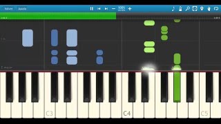 Justin Bieber  Love Yourself  Piano Tutorial  How to play Love Yourself Synthesia [upl. by Latsyrcal586]