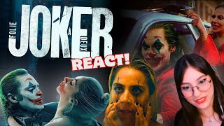 🤡 CORINGA DELÍRIO A 2 DEFENDI COM UNHAS E DENTES  react eukatie react filmes trailers [upl. by Anelliw165]