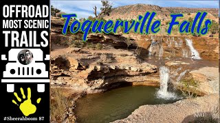 Toquerville Falls Most Scenic Epic Offroad Adventures  La Verkin Creek  Utah [upl. by Repooc]