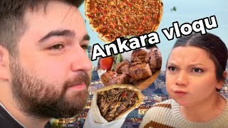 İlk İki Ankara Vlogu  Ən Dadlı Quzu Kababı [upl. by Ydwor]