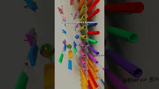 Which one sounds better Boomwhackers vs Marimba percussiontube musicball [upl. by Donna413]