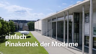 Pinakothek der Moderne  einfach München [upl. by Ertsevlis]