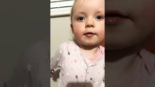 When your babys first word is unexpected 😂😂  viralvideo shorts baby [upl. by Benco]