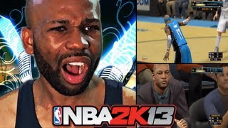 NBA 2K13 RAGE My CAREER  FACE CAM RAGING COMMENTATOR NBA 2K13 My Player  xChaseMoney [upl. by Fernas]