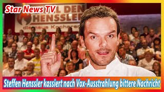 Steffen Henssler kassiert nach Vox Ausstrahlung bittere Nachricht [upl. by Garold628]