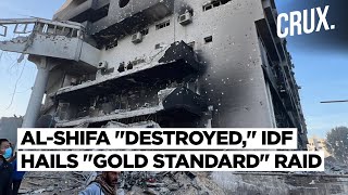 Bodies And Rubble At Gazas AlShifa Israel Says quotGold Standard Raid Will Be Taught at West Pointquot [upl. by Carhart953]