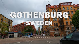 Gothenburg Sweden  Driving Tour 4K [upl. by Terag]