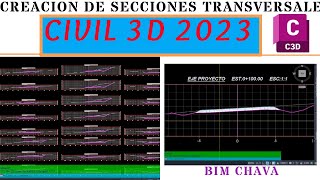 CREACION DE SECCIONES TRANSVERSALES [upl. by Peih372]