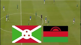 Burundi vs Malawi Match Highlights 00  Africa Cup of Nations Qualification 2025 [upl. by Ecinuahs]