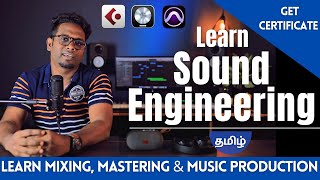 Sound Engineering Course In Chennai Learn Mixing and Mastering Music Productions  Get Certificate [upl. by Baruch139]