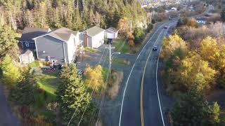 Cape to Cabot 2024 Shea Heights Drone of front runner [upl. by Nnawaj294]