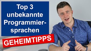 Top 3 unterschätzte Programmiersprachen [upl. by Anoyk]