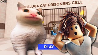 BELUGA BARRYS PRISON RUN ROBLOX [upl. by Rickey]