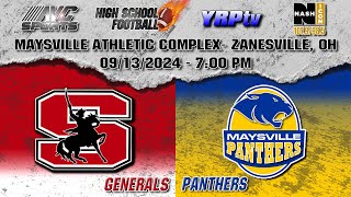 Sheridan Generals vs Maysville Panthers HS Football 09132024 [upl. by Matuag]