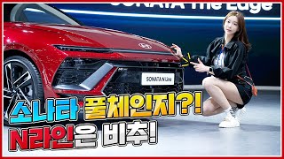 소나타 미쳐타풀체인지급 변화 그랜저 왜사 사지마 근데 N라인은 😓 [upl. by Cita496]